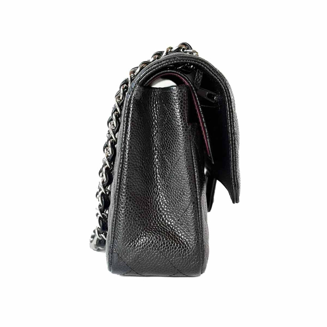 Chanel Classic Flap Medium Black Caviar Bag