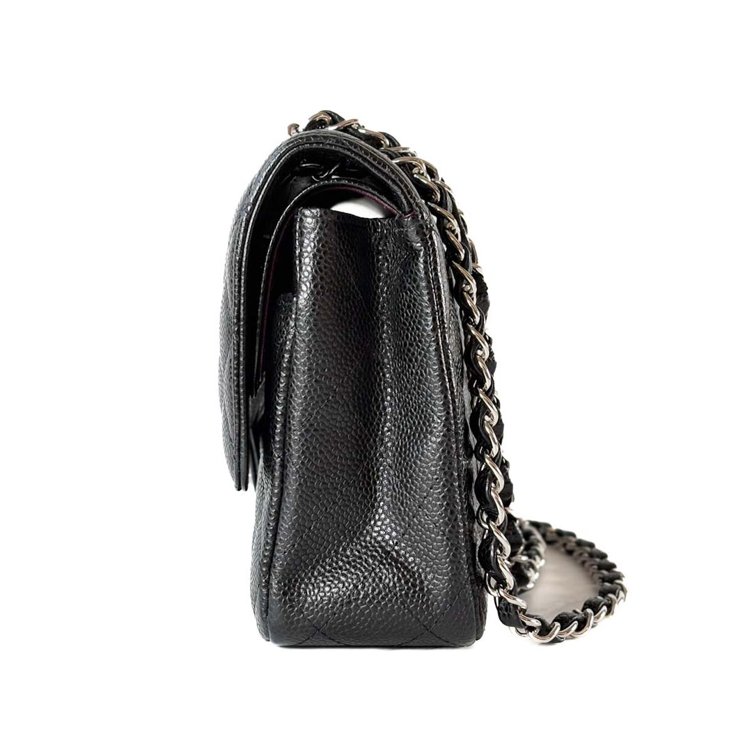 Chanel Classic Flap Medium Black Caviar Bag