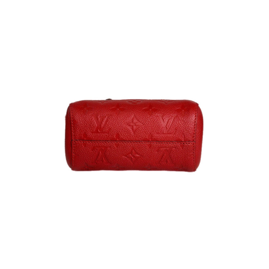 Louis Vuitton Montaigne Mini Red Calfskin
