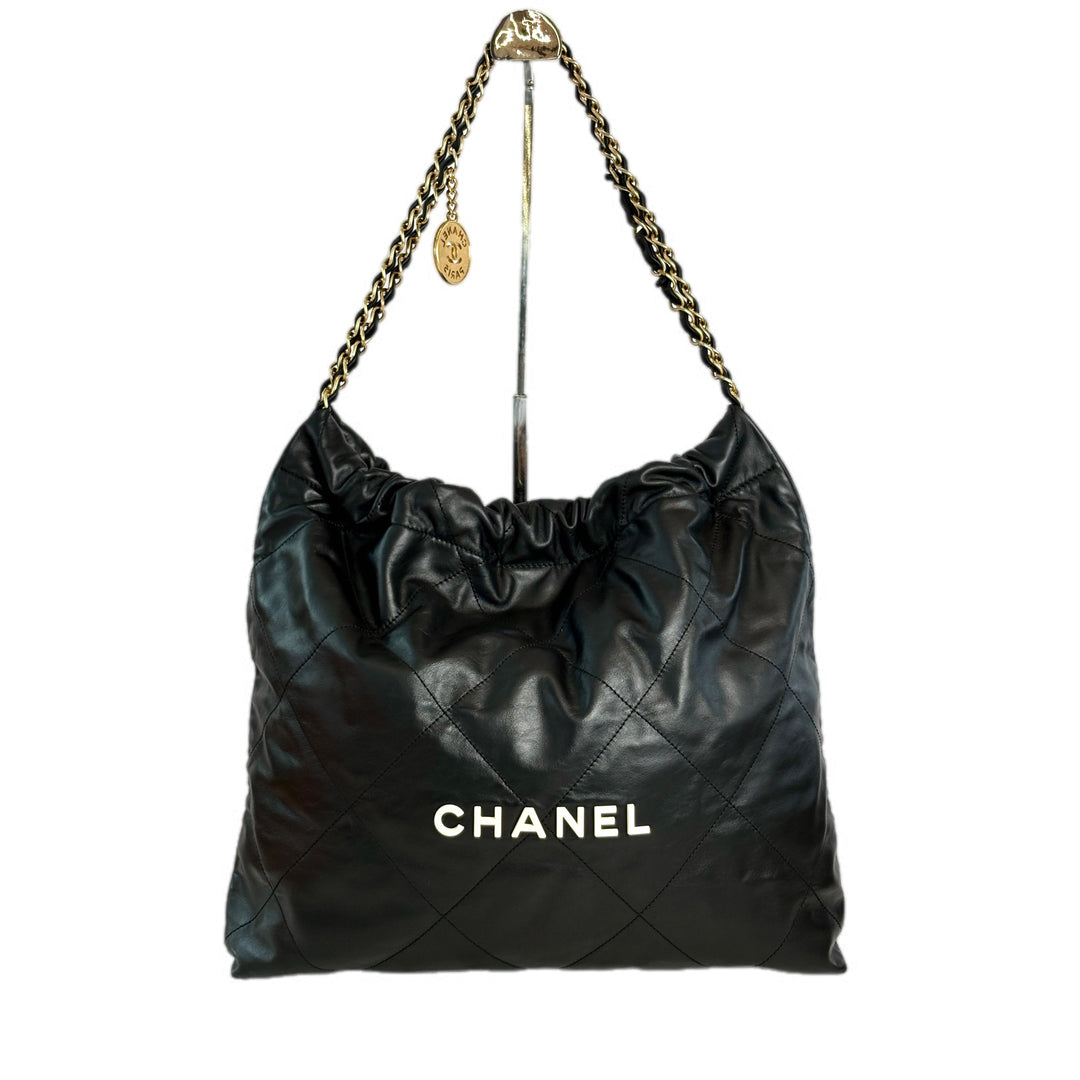 Chanel 22 Small Bag Black