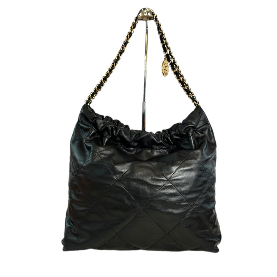 Chanel 22 Small Bag Black