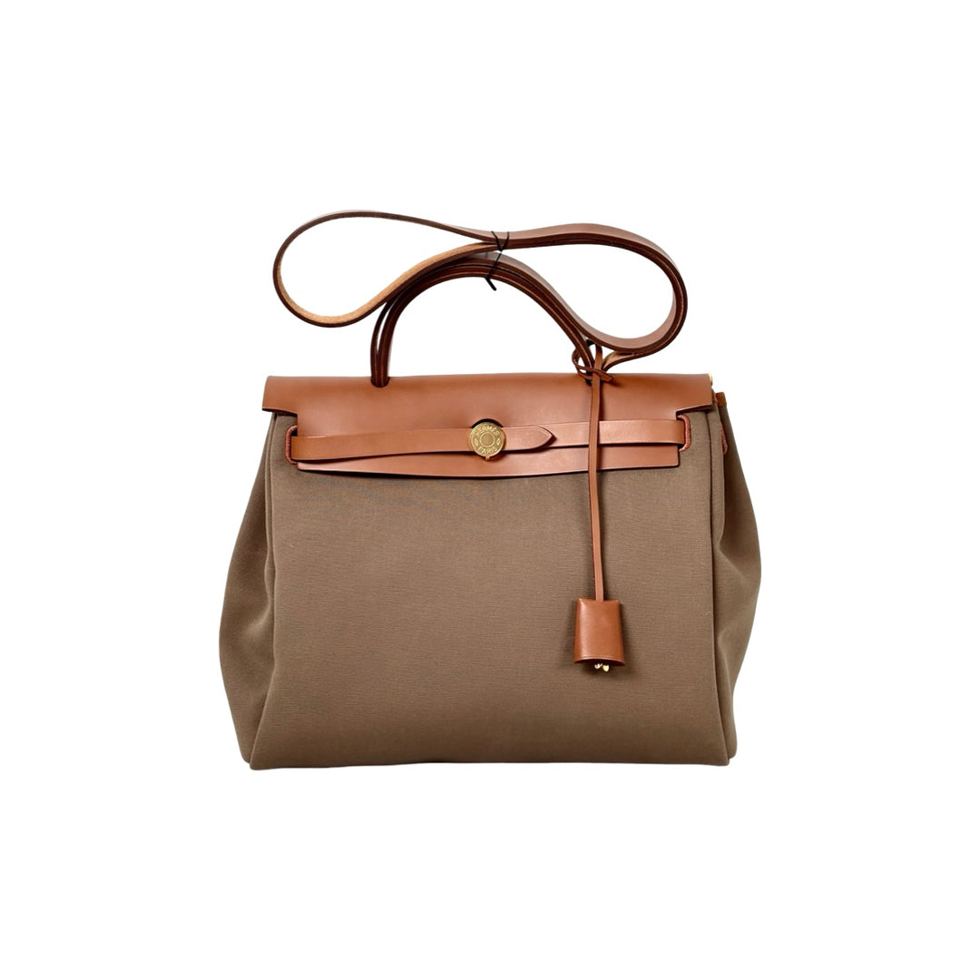 Hermes Herbag Zip 31 Brown Bag