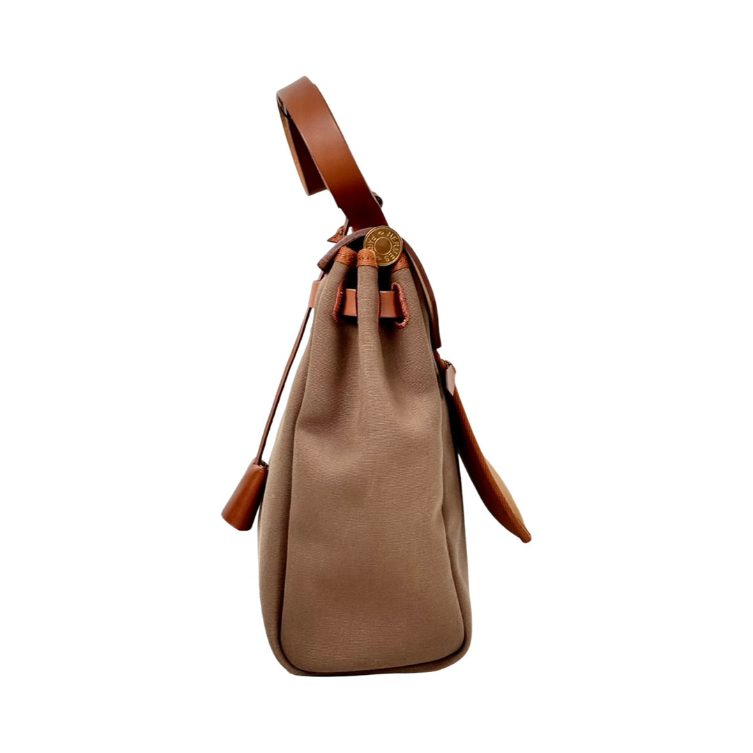 Hermes Herbag Zip 31 Brown Bag