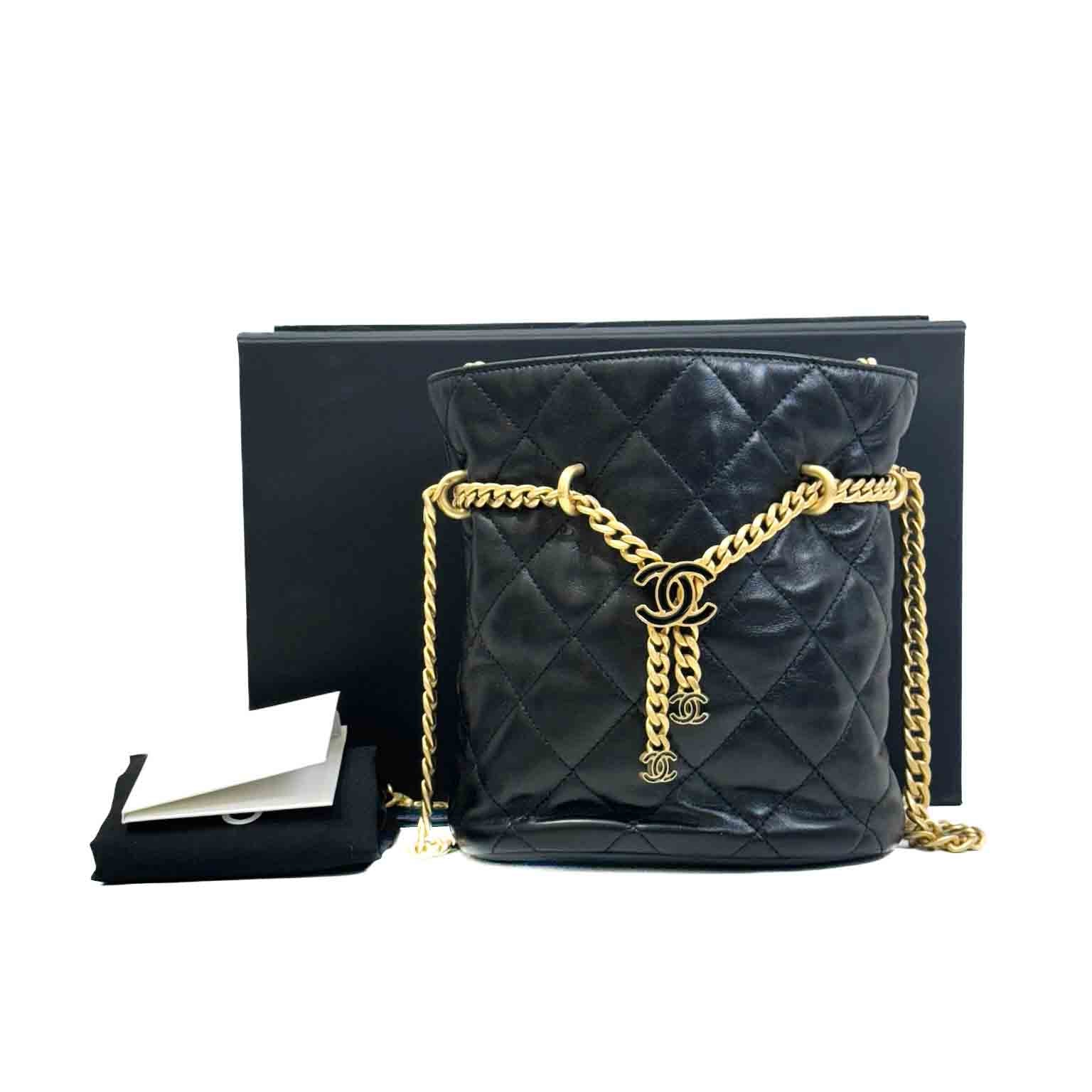 Chanel Classic Bucket Bag with Charm