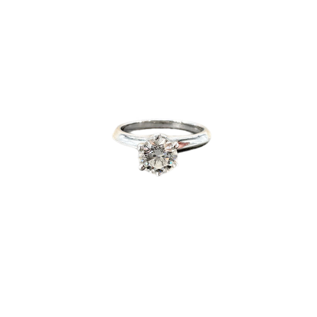 Tiffany Diamond Ring 0.72ct G #49