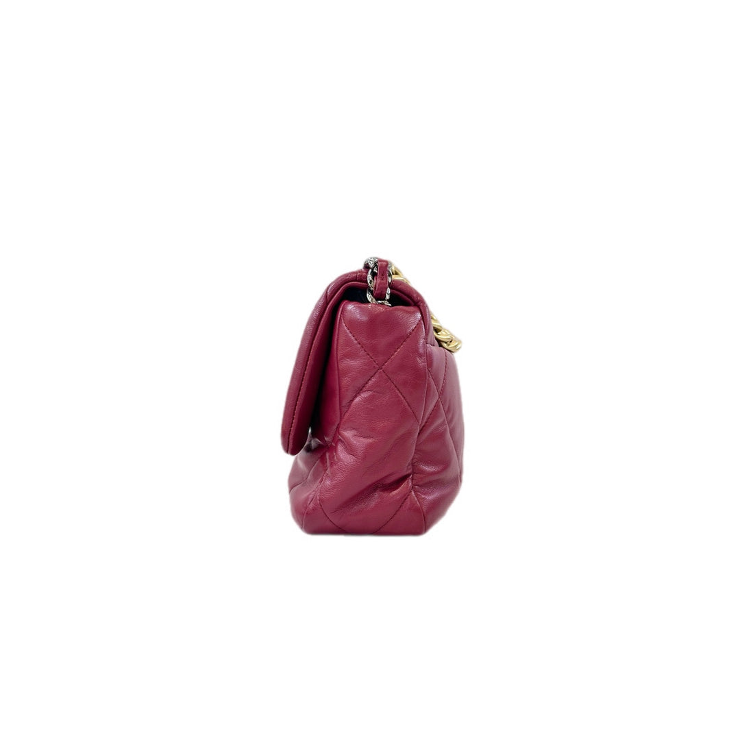 Chanel 19 Small Bag Burgundy