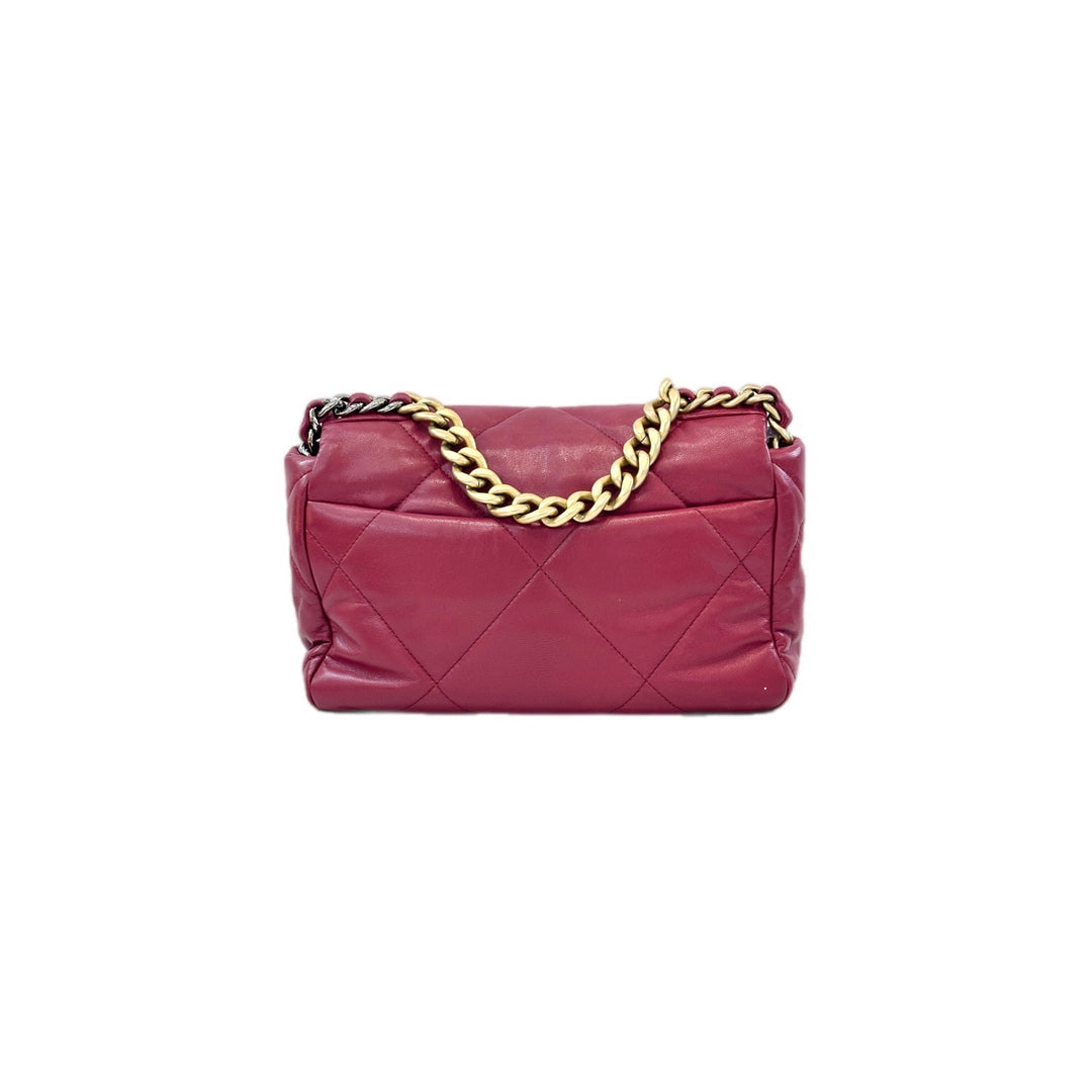Chanel 19 Small Bag Burgundy