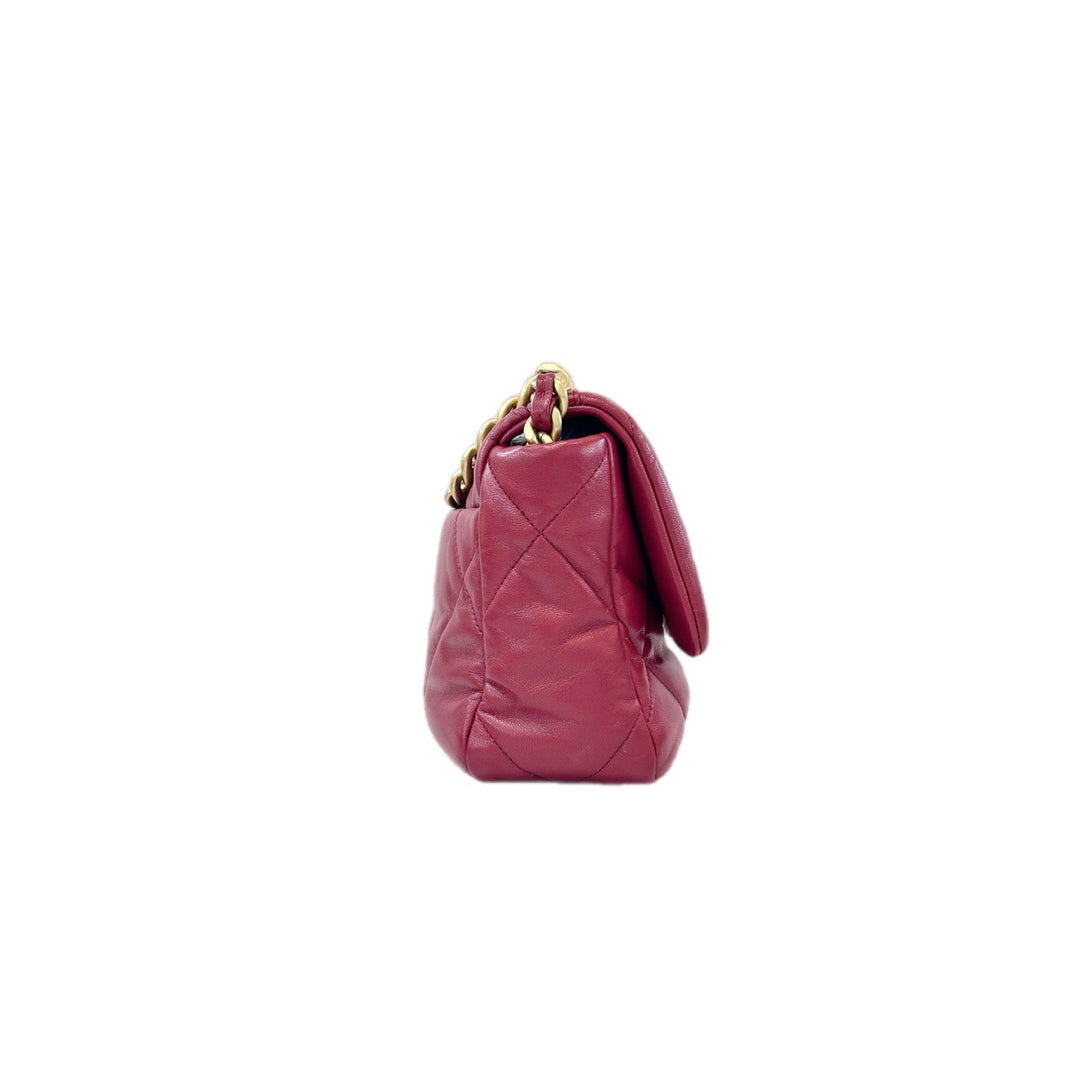 Chanel 19 Small Bag Burgundy
