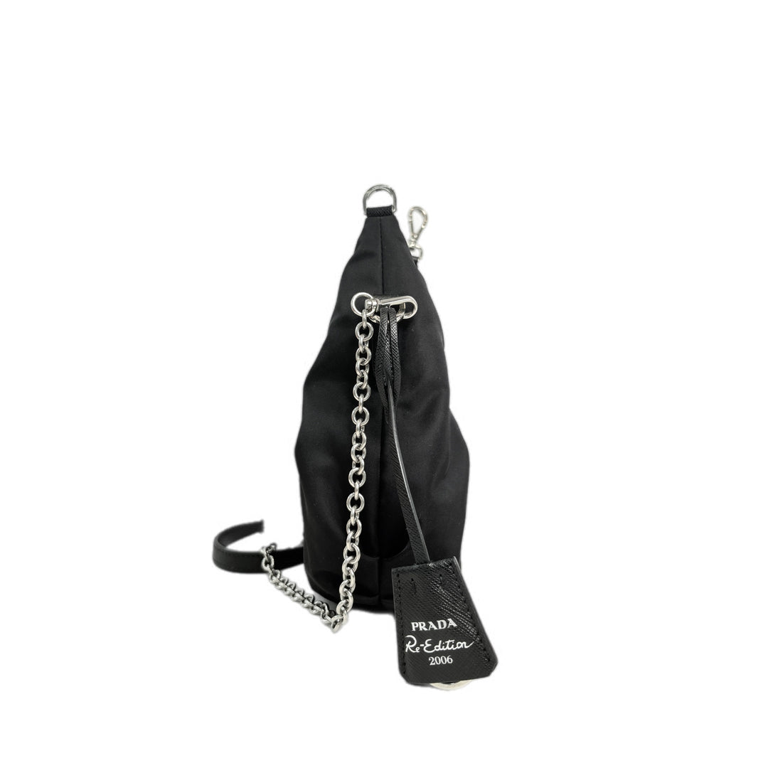 Prada Re-edition Black Tessuto 2006 Bag