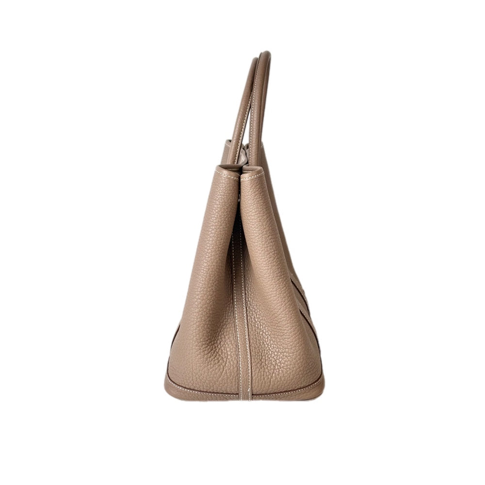 Hermes Etoupe Garden Party 36cm Bag