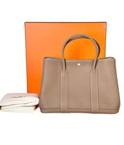 Hermes Etoupe Garden Party 36cm Bag