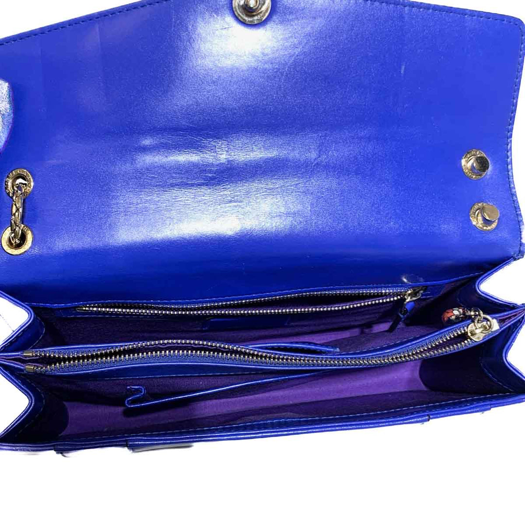 Bvlgari Blue Serpenti Forever Bag