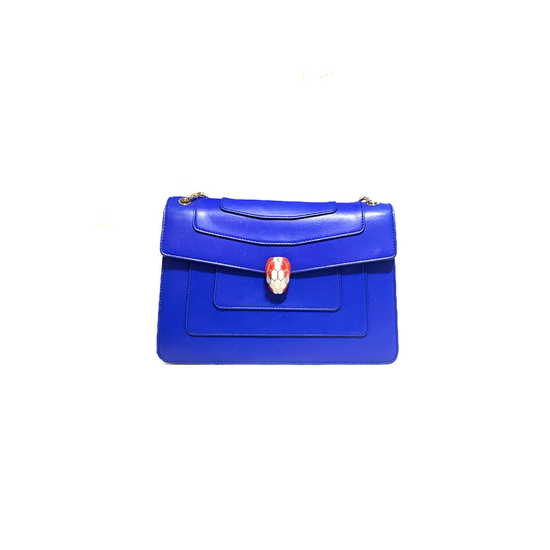 Bvlgari Blue Serpenti Forever Bag