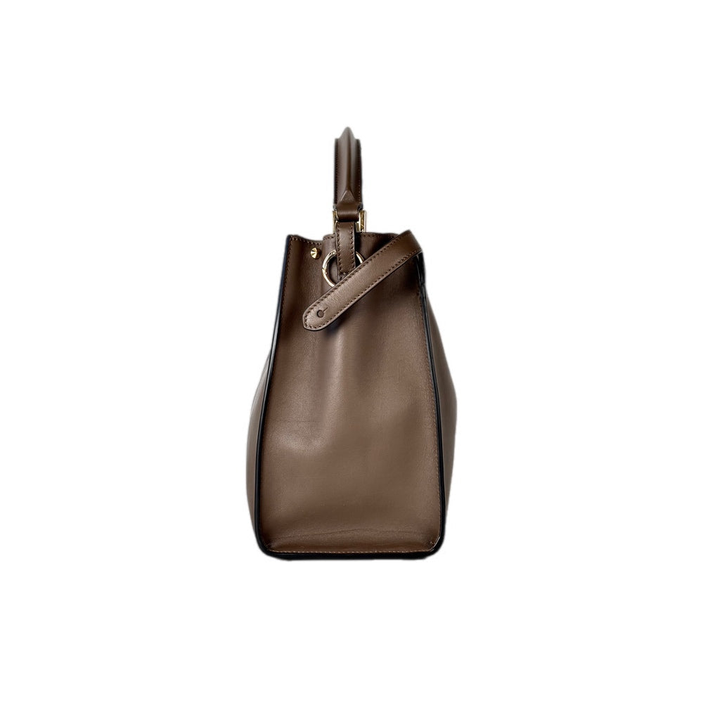 Fendi Peekaboo Brown Soft Small Bag
