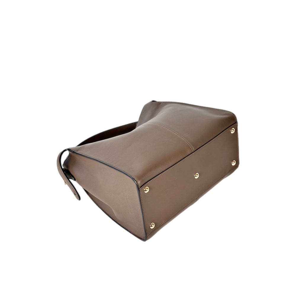 Fendi Peekaboo Brown Soft Small Bag