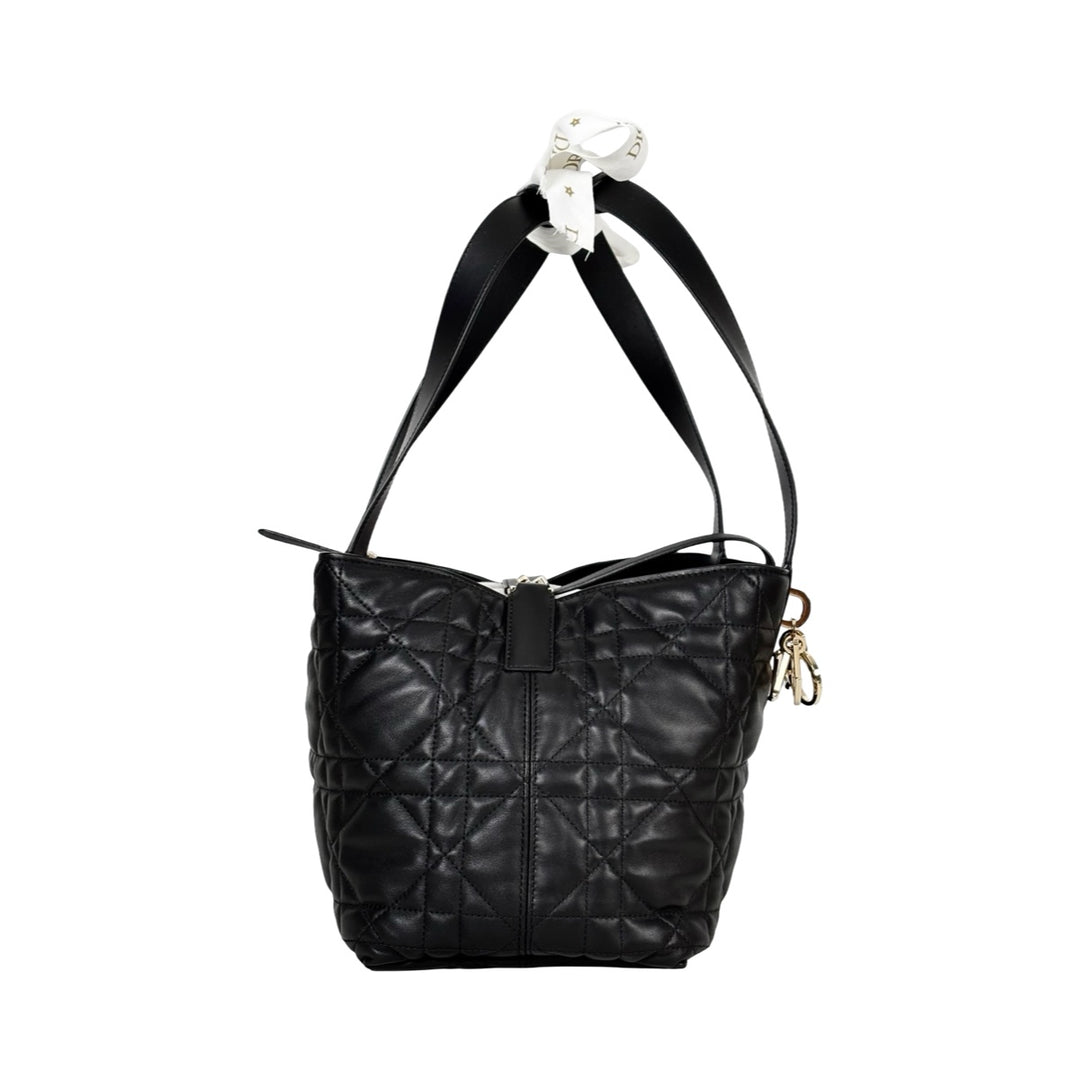 Dior Small Tonjours Black Lambskin Bag