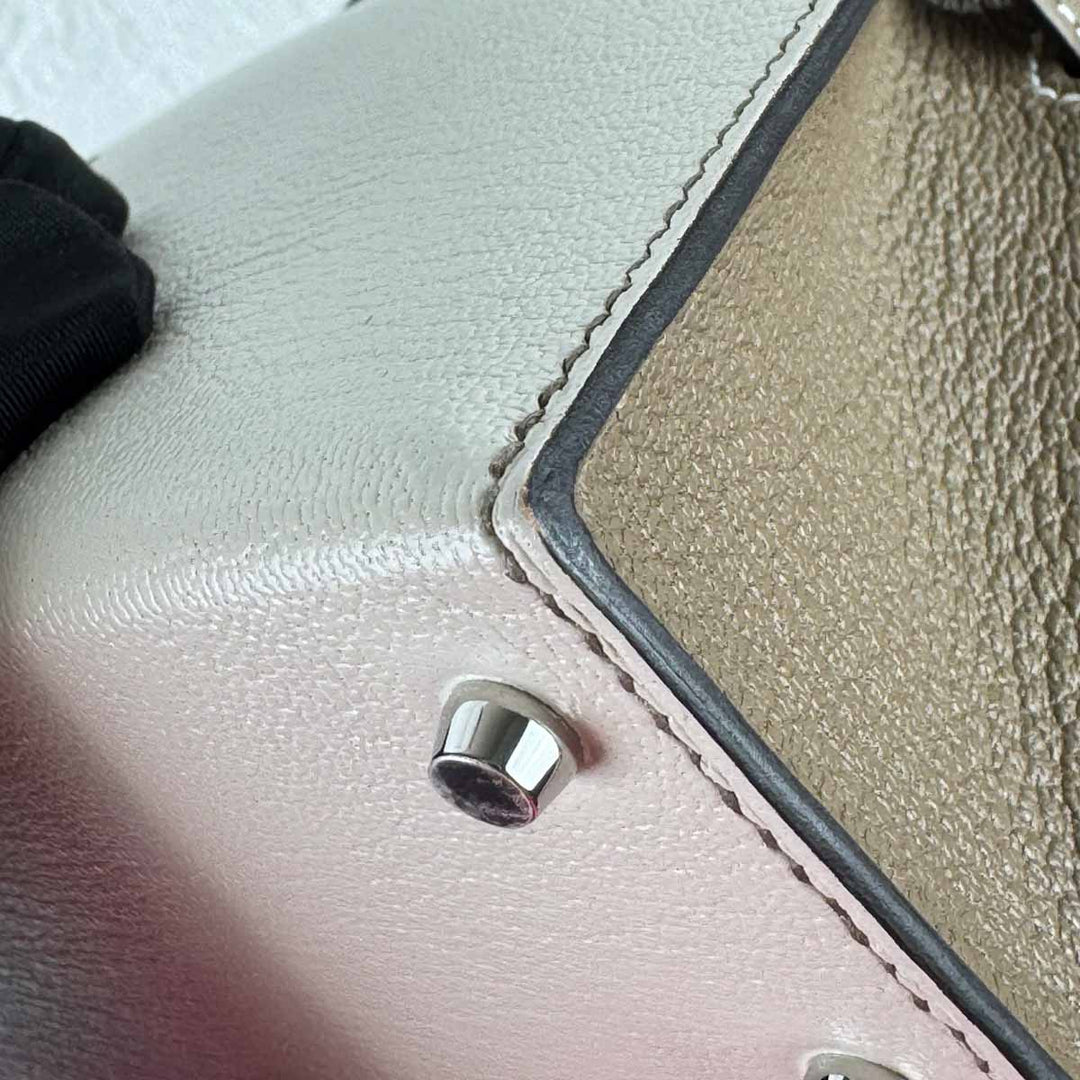 Hermes Kelly Mini Bag Nata/Etoupe