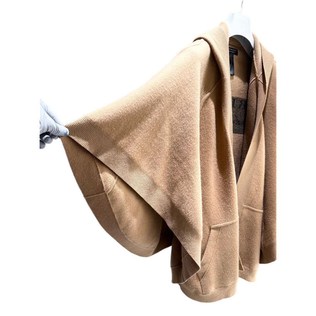 Burberry Wool Cape Brown
