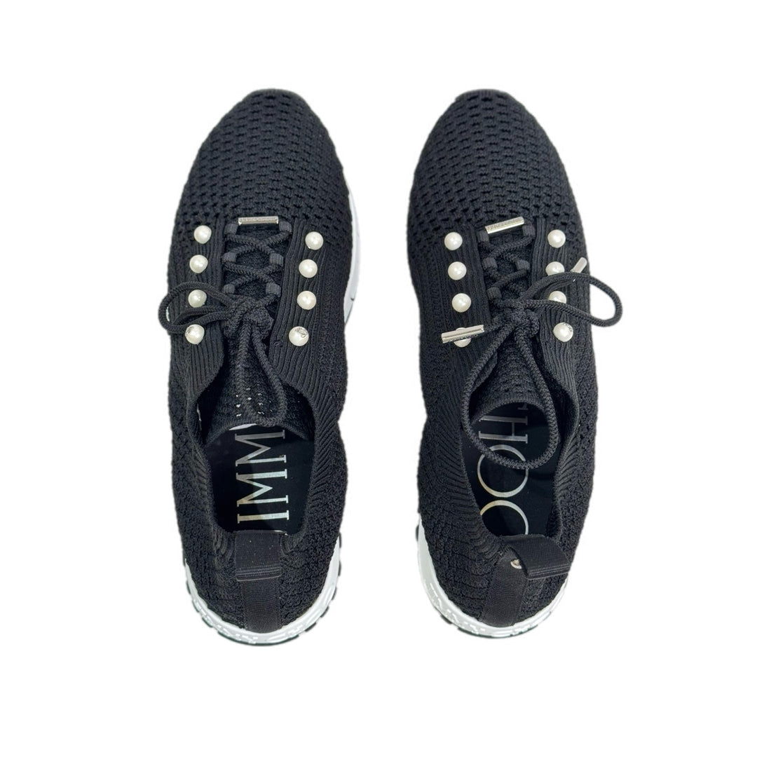 Jimmy Choo Black Sneaker with Pearl Shoes #38 - Jiaxyk