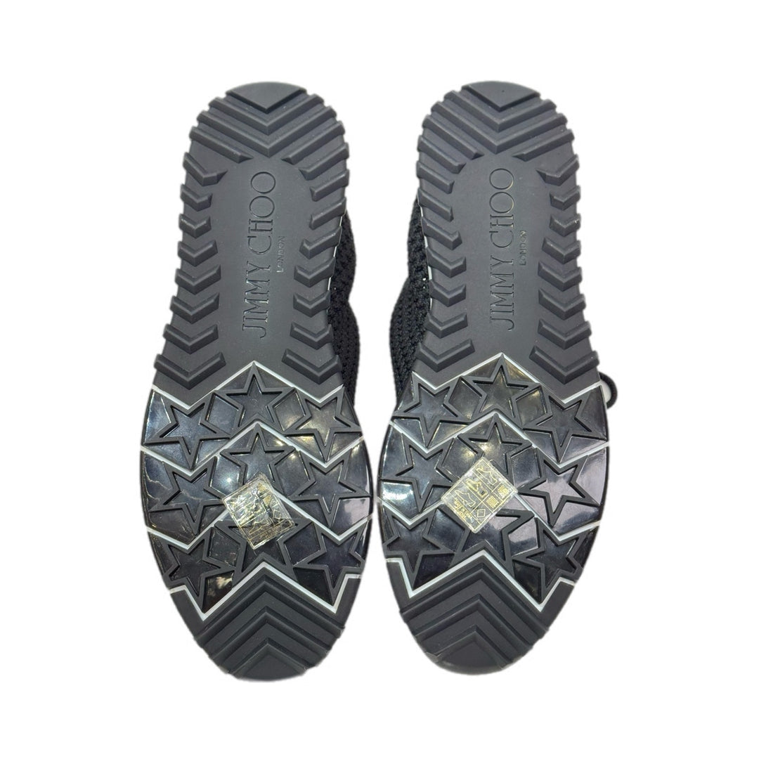 Jimmy Choo Black Sneaker with Pearl Shoes #38 - Jiaxyk