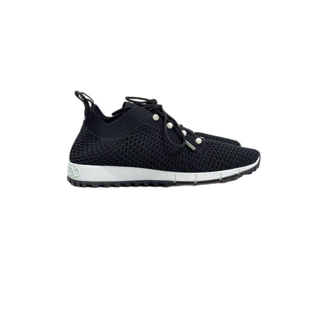 Jimmy Choo Black Sneaker with Pearl Shoes #38 - Jiaxyk