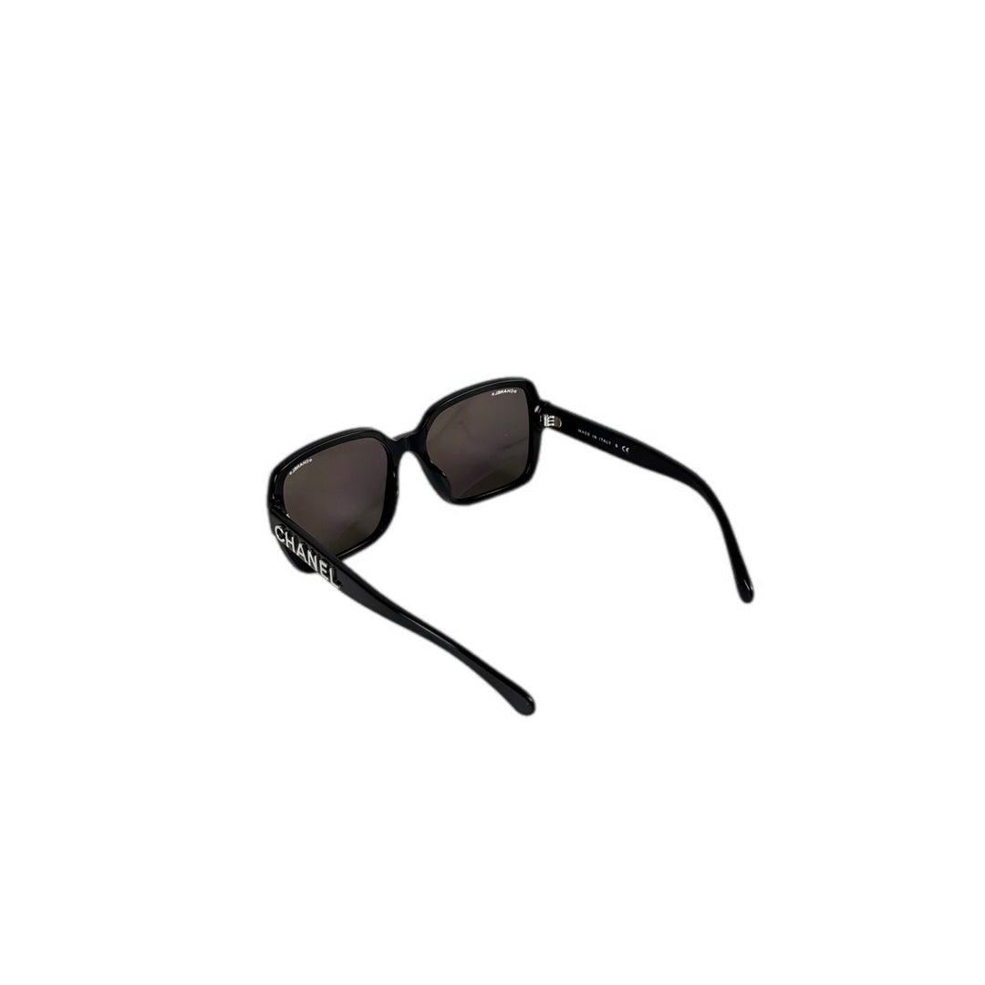 Chanel Square Frame Black Sunglasses