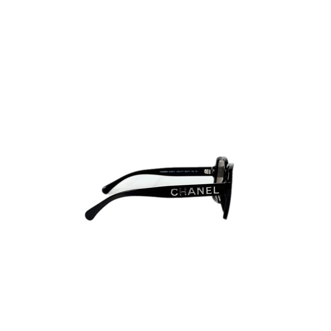 Chanel Square Frame Black Sunglasses