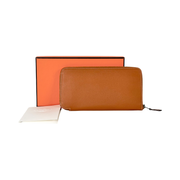 Hermès Azap Silk'In Long Wallet Gold Epsom