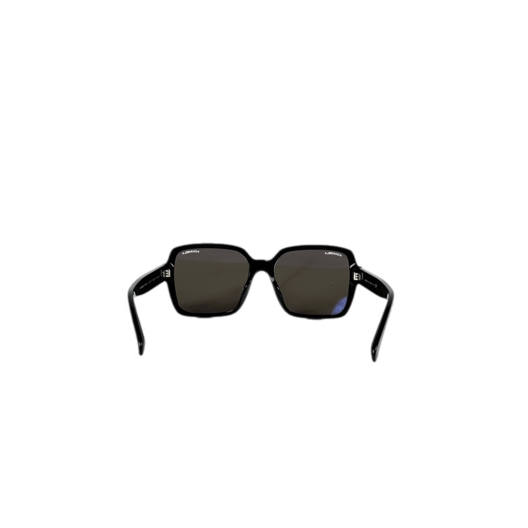 Chanel Square Frame Black Sunglasses