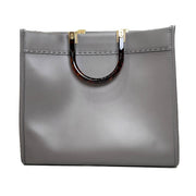 Fendi Medium Grey Sunshine Tote Bag - Jiaxyk