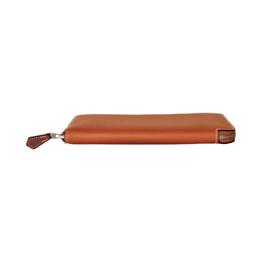 Hermès Azap Silk'In Long Wallet Gold Epsom