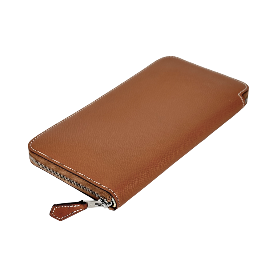 Hermès Azap Silk'In Long Wallet Gold Epsom