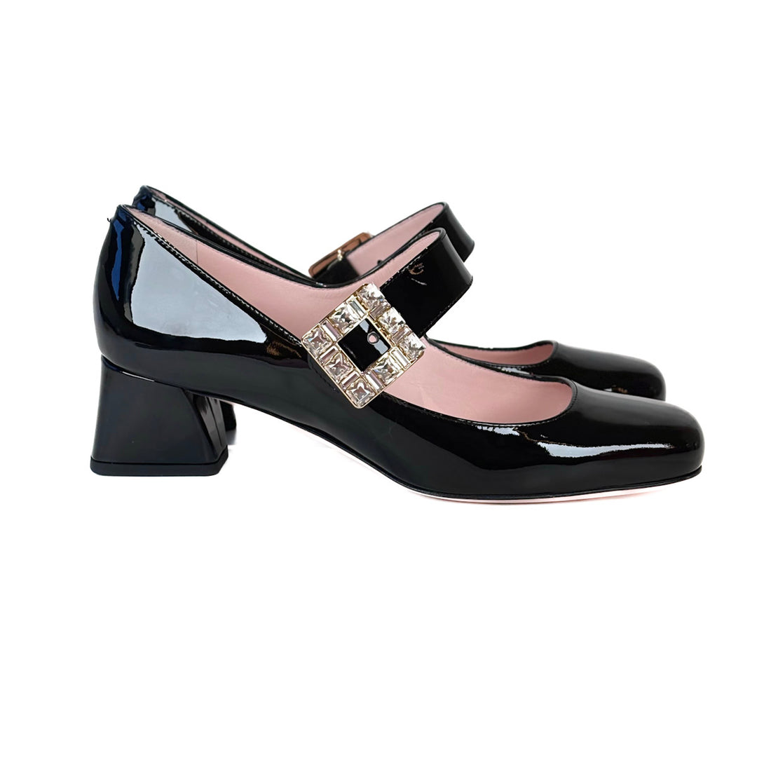 Roger Vivier Embellished Buckle Babies Shoes 37.5