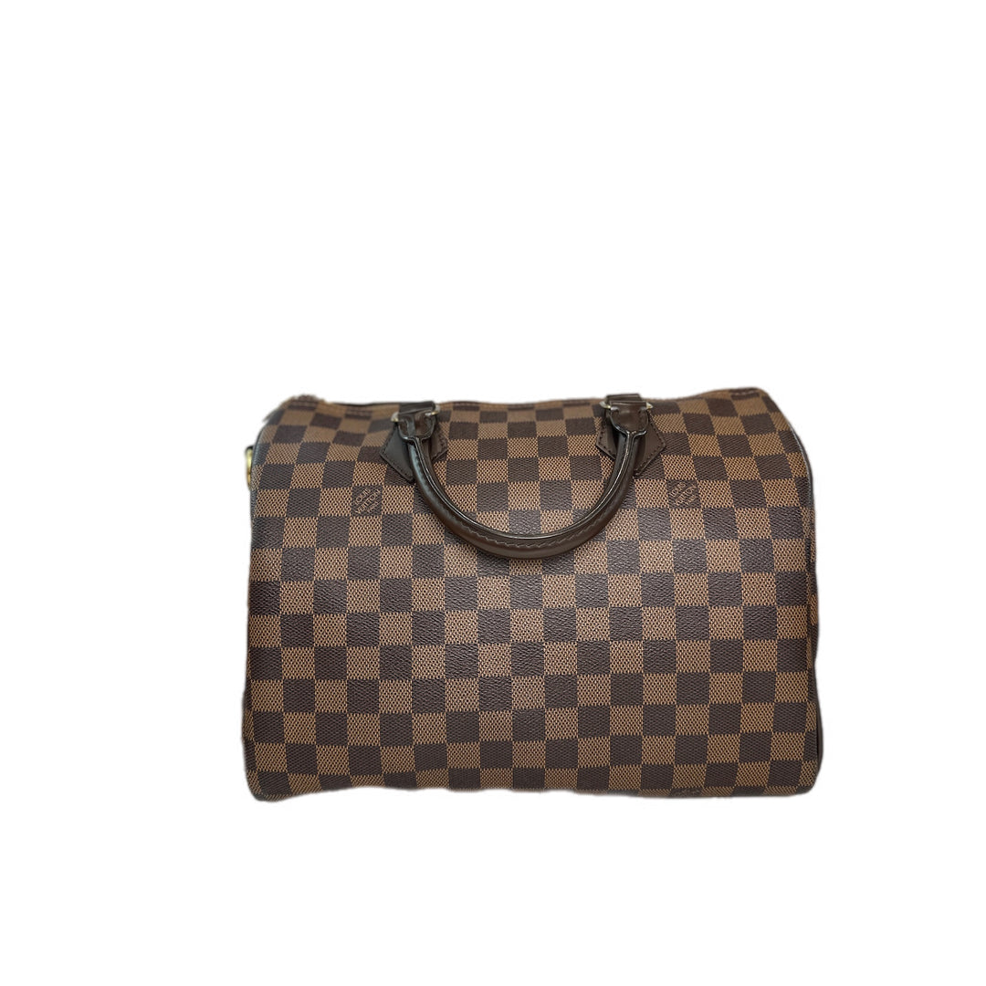 Louis Vuitton Speedy 30 Strap Damien Ebene