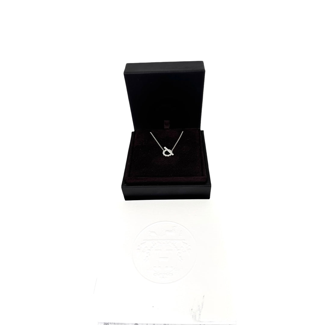 Hermes Finesse Necklace White Gold
