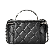 Chanel Lambskin Black Vanity Box Bag