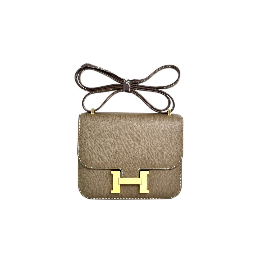 Hermes Constance Mini Etoupe/Epsom Bag