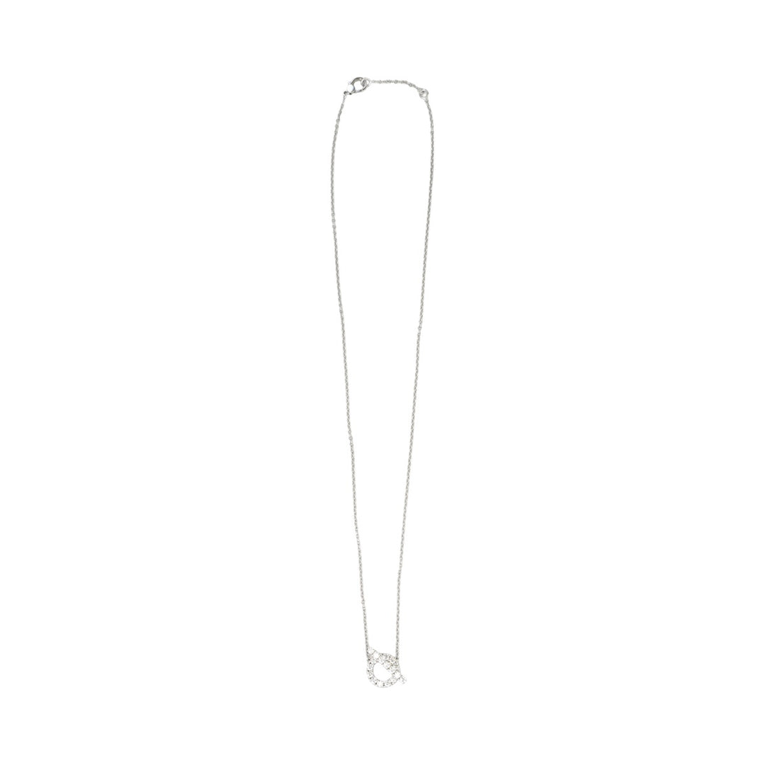 Hermes Finesse Necklace White Gold
