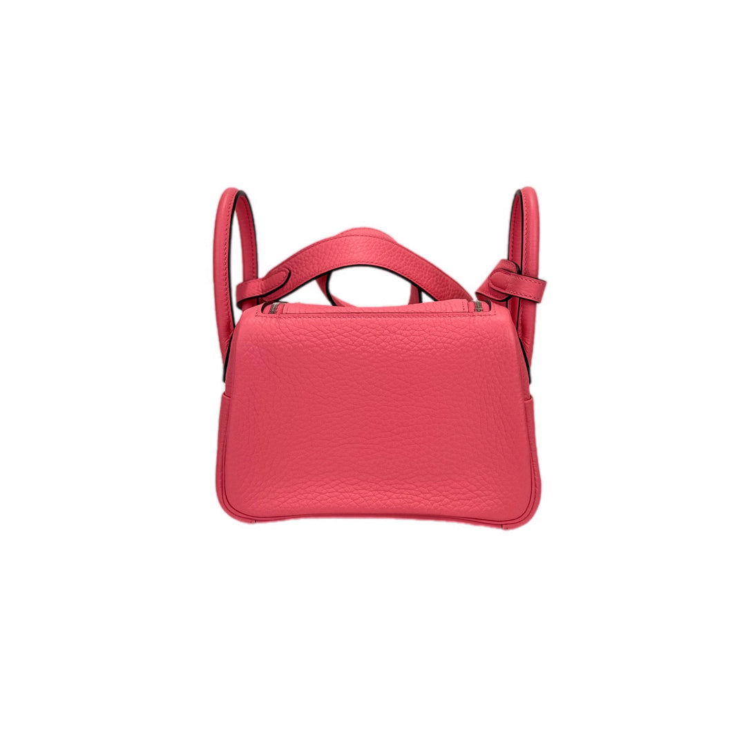 Hermes Mini Lindy Bag TC 8W Rose Azalee - Jiaxyk