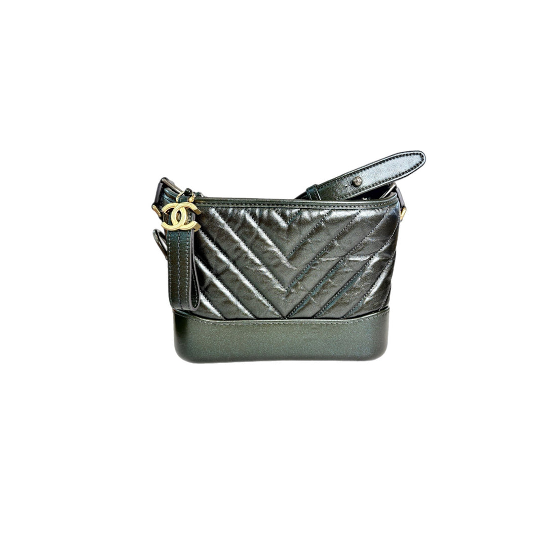 Chanel Gabrielle Small Dark Green