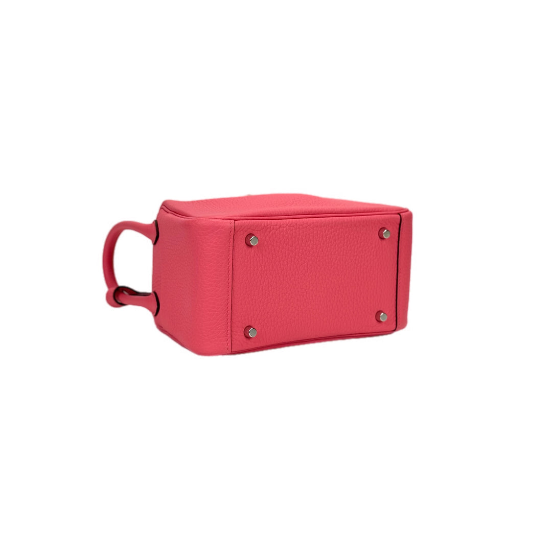 Hermes Mini Lindy Bag TC 8W Rose Azalee - Jiaxyk