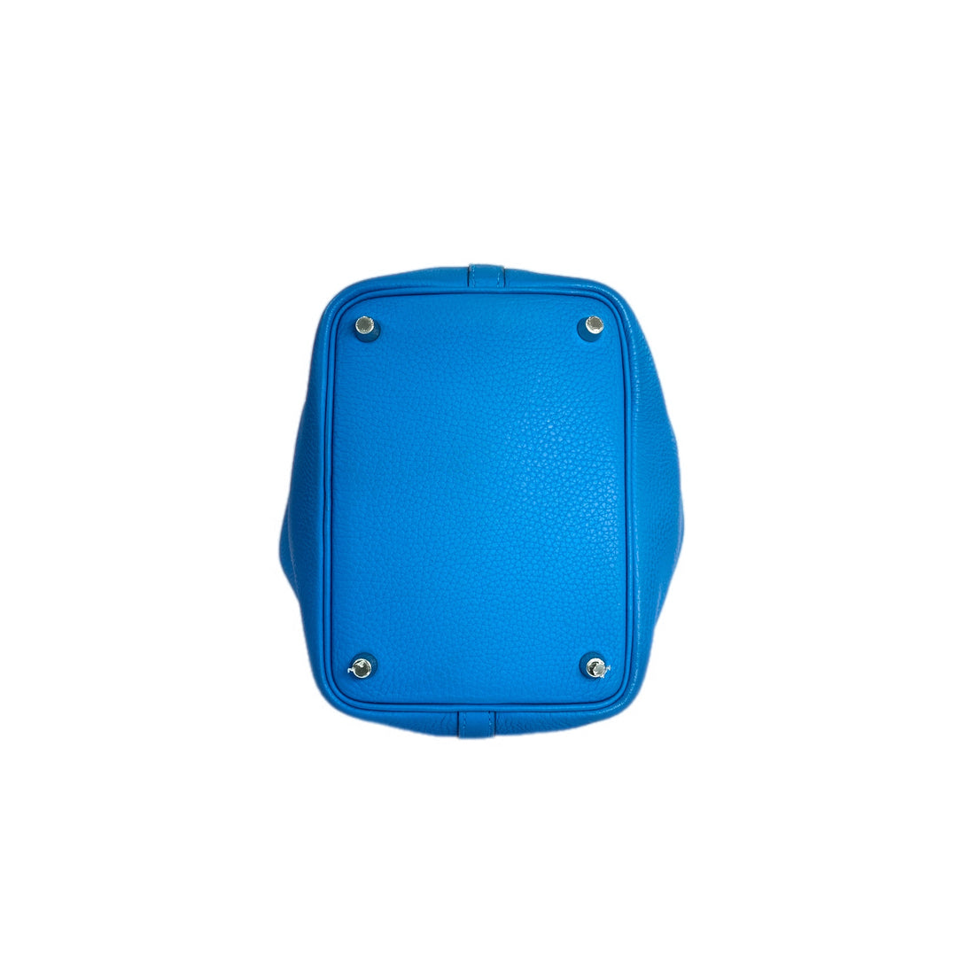 Hermes Picotin Blue 18cm Bag