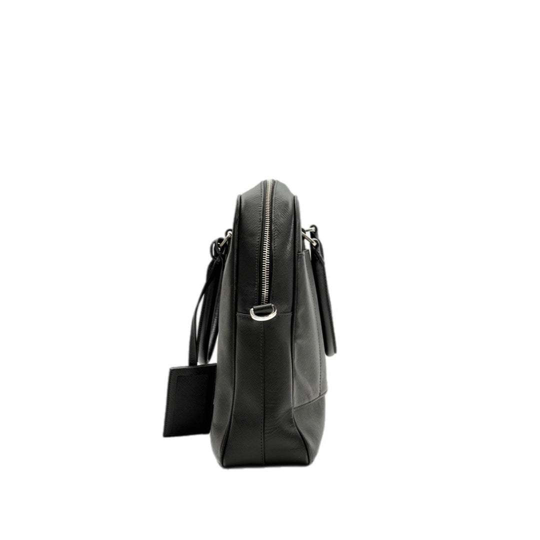 Prada Saffiano Men’s Crossbody Handbag Black