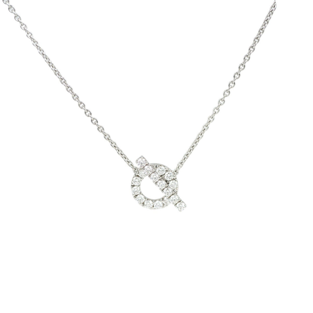 Hermes Finesse Necklace White Gold