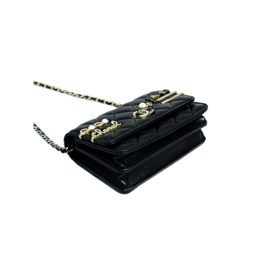 Chanel Classic Flap Mini Coco Charm WOC Bag