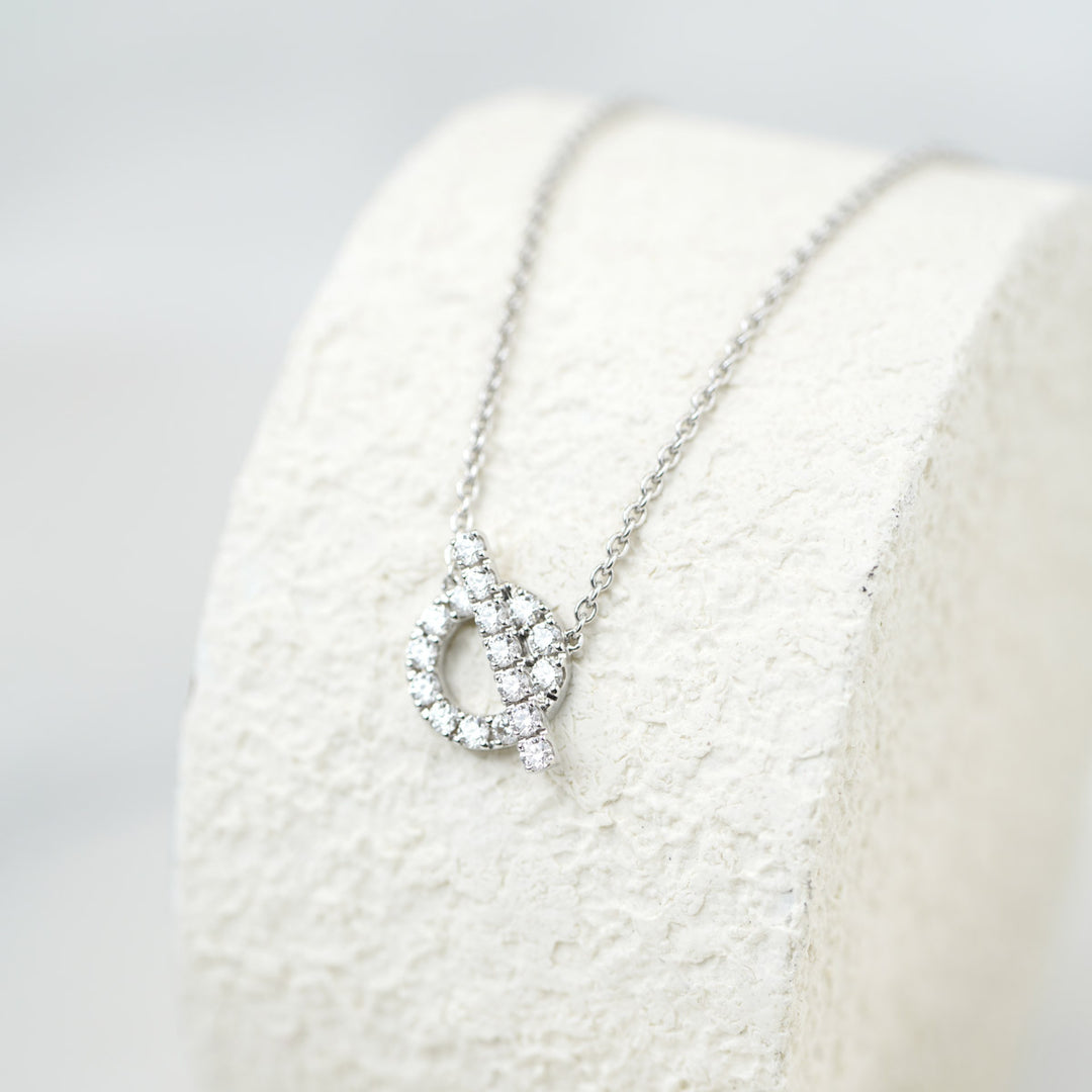 Hermes Finesse Necklace White Gold