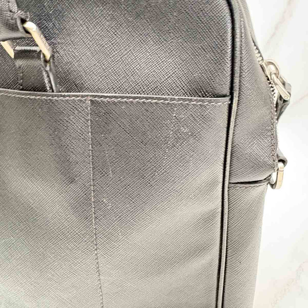 Prada Saffiano Men’s Crossbody Handbag Black