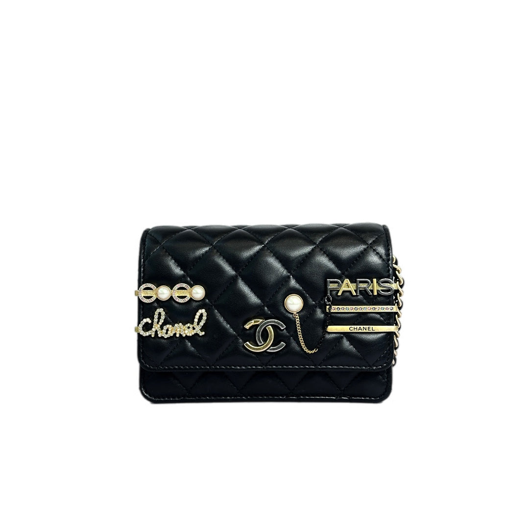 Chanel Classic Flap Mini Coco Charm WOC Bag