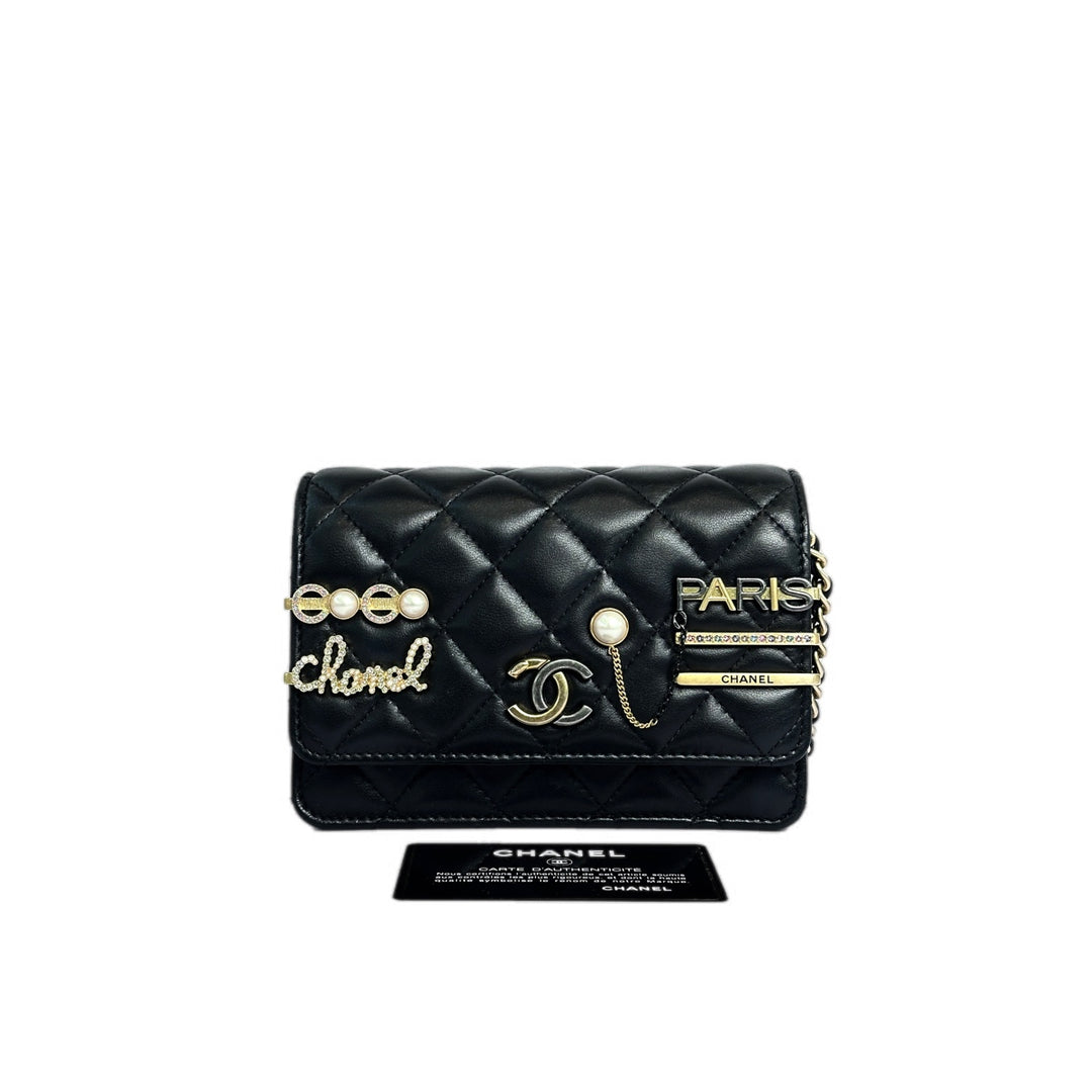Chanel Classic Flap Mini Coco Charm WOC Bag