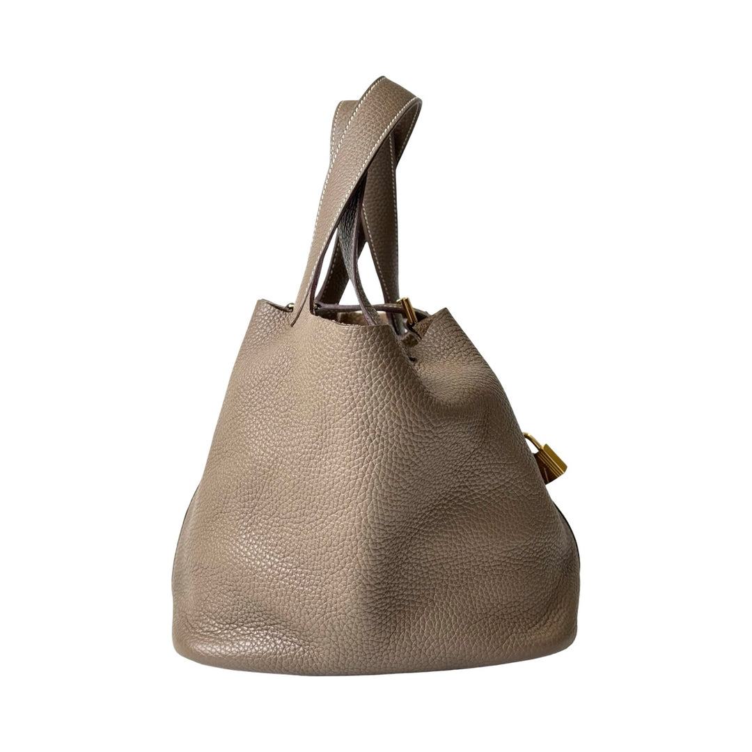 Hermes Picotin 22 Etoupe Bag No key